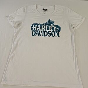 Women's Harley Davidson Motorcycle T Shirt XL Mountain Creek Dalton GA